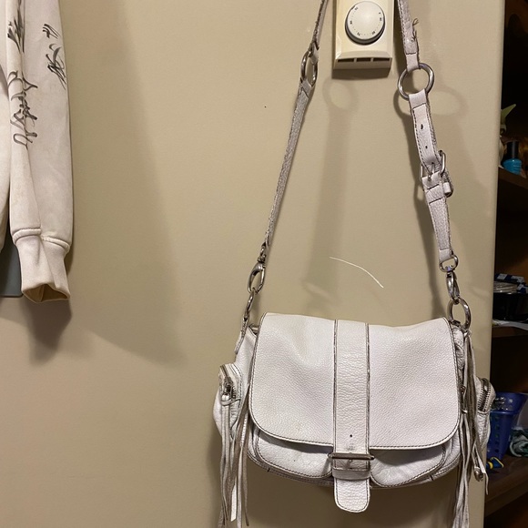 EUC Authentic Roots Leather Tassel handbag. - Picture 3 of 15